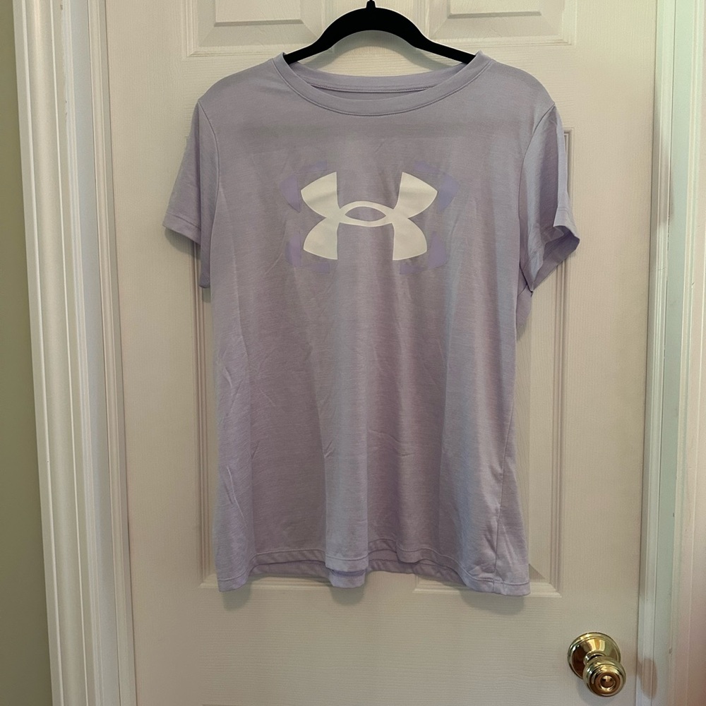 Under Armour Purple Relaxed Short Sleeve Tee